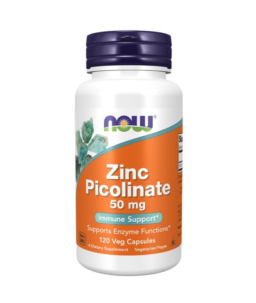 NOW®️ Zinc Picolinate, Цинк пиколинат 120 капс 530 мг NOW