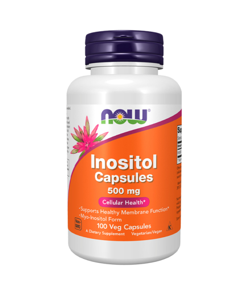 NOW®️ Inositol, Инозитол 500 мг 100капсг NOW